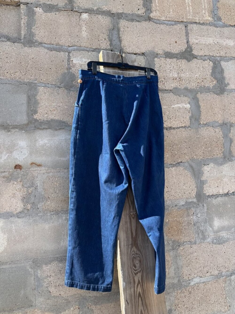 Ilana Kohn Huxie high waisted indigo jean 12 - Picture 4 of 5
